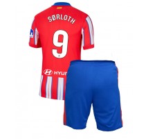 Atletico Madrid Alexander Sorloth #9 Koszulka Podstawowa dzieci 2024-25 Krótki Rękaw (+ krótkie spodenki)